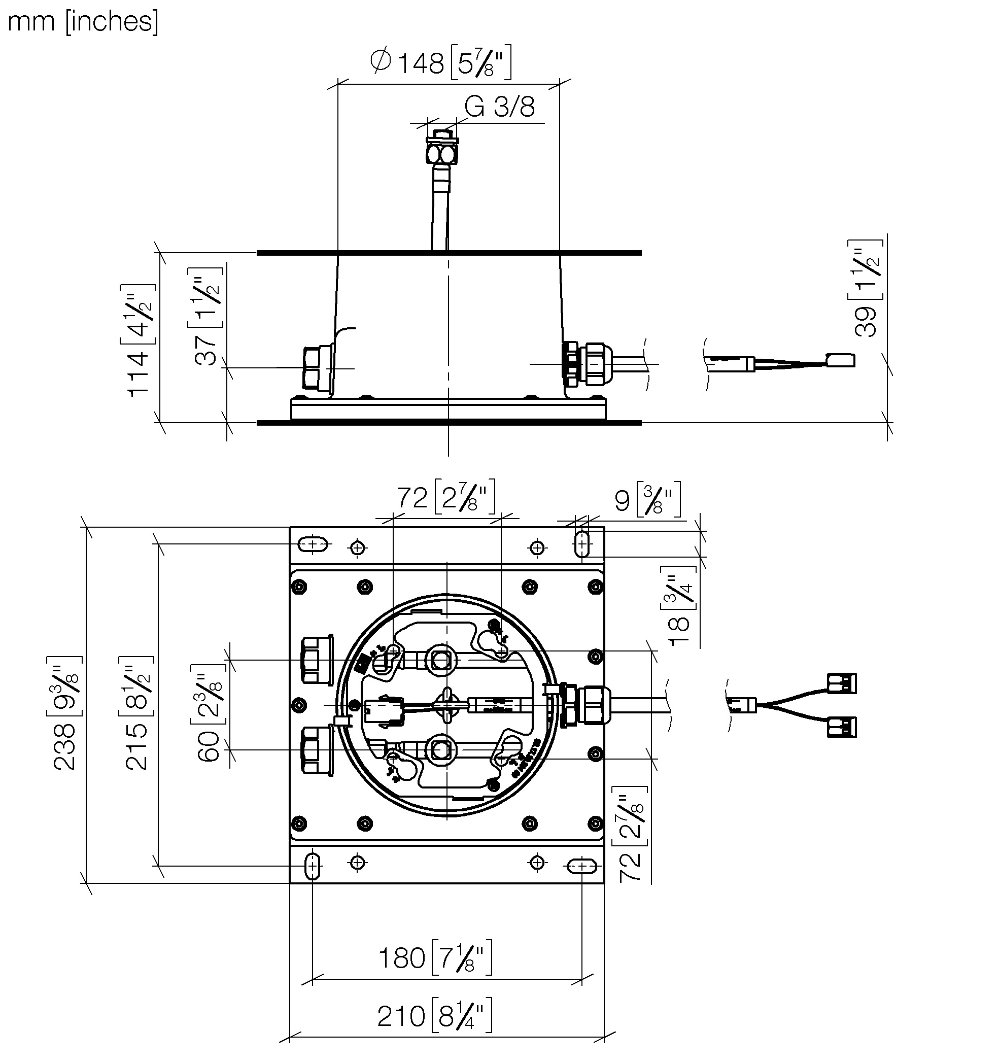 SERIES VARIOUS Concealed Rough Parts Concealed Ceiling Installation